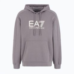 Bluza męska EA7 Emporio Armani Train Visibility. Fioletowe bluzy męskie EA7 Emporio Armani, m, bez wzorów, z bawełny, bez kaptura. Za 399.99 zł.
