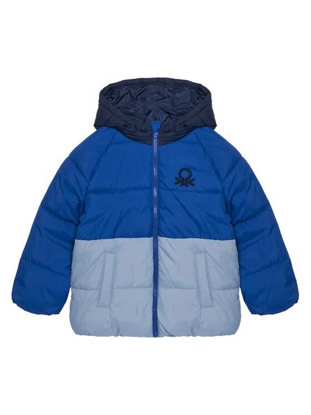 United Colors Of Benetton Kurtka zimowa 2WU0GN02W Niebieski Regular Fit. Niebieskie buty zimowe chłopięce United Colors Of Benetton, na zimę, bez wzorów, z syntetyku, bez kaptura. Za 109.99 zł.
