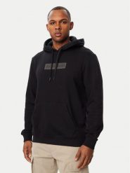 Napapijri Bluza B-Box Logo NP0A8BLT Czarny Regular Fit. Czarne bluzy męskie Napapijri, m, bez wzorów, z bawełny, bez kaptura. Za 419.99 zł.