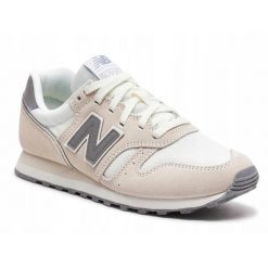 Buty na co dzień damskie NEW BALANCE 373 skóra. Brązowe obuwie sportowe damskie New Balance, bez wzorów, ze skóry, trekkingowe, New Balance 373. W wyprzedaży za 314.35 zł.