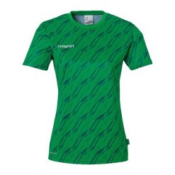 Koszulka damska Uhlsport Progressive 28. Białe koszulki sportowe damskie Uhlsport, bez wzorów, sportowe, bez kołnierzyka. Za 149.50 zł.