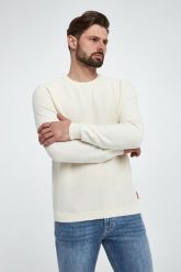 Sweter męski Simor JOOP! JEANS. Swetry przez głowę męskie JOOP! Jeans, m, bez wzorów, z jeansu, bez kołnierzyka. W wyprzedaży za 389.25 zł.