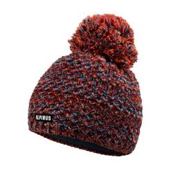 Czapka trekkingowa damska Alpinus Sompion. Czerwone czapki i kapelusze damskie Alpinus, na zimę, z aplikacjami, z dzianiny, eleganckie. Za 99.00 zł.