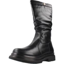 Buty ASSO AG17632 Czarny. Czarne trekkingi damskie ASSO, trekkingowe. Za 218.99 zł.