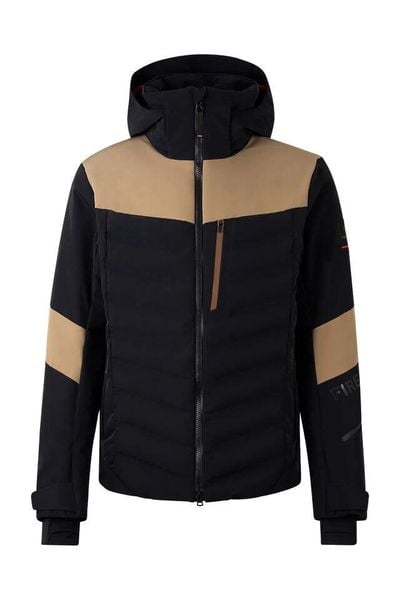Kurtka narciarska męska BOGNER FIRE+ICE Radek. Brązowe kurtki męskie na zimę, l, bez wzorów, z elastanu, sportowe, bez kaptura. Za 2,179.00 zł.
