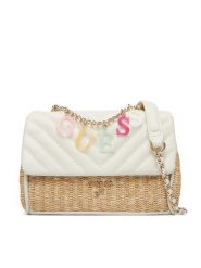 Guess Torebka J6GZ18 WH860 Écru. Torby i plecaki dziecięce Guess, ze skóry. Za 339.99 zł.