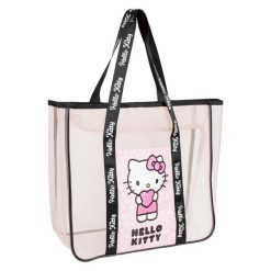 Torba plażowa dla dziewczynki Cerda Hello Kitty. Czerwone torby i plecaki dziecięce Hello Kitty, z materiału, małe. Za 75.00 zł.