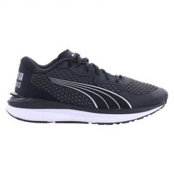 Buty do biegania damskie PUMA Electrify Nitro 2 WTR. Czarne obuwie sportowe damskie Puma, bez wzorów, z materiału, do biegania. Za 525.00 zł.