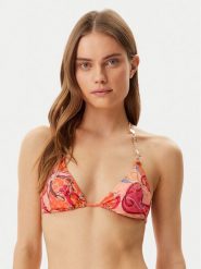 Guess Góra od bikini E5GJ19 KCR12 Pomarańczowy. Brązowe bikini damskie Guess, l, z aplikacjami. Za 209.99 zł.
