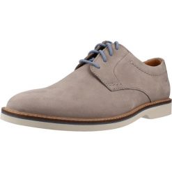 Buty CLARKS ATTICUS LTLACE Szary. Szare trekkingi męskie Clarks, trekkingowe. Za 236.99 zł.