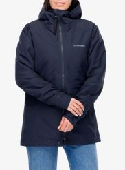 Kurtka przeciwdeszczowa damska Didriksons Gila Parka. Niebieskie kurtki damskie Didriksons, m, bez wzorów, z materiału, bez kaptura. Za 758.99 zł.