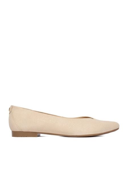 Lasocki Baleriny CEO-RST-KAJA-66F Beżowy. Brązowe baleriny damskie Lasocki, bez wzorów, ze skóry, bez obcasa. Za 149.99 zł.