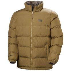 Kurtka puchowa Helly Hansen YU 23. Brązowe kurtki męskie Helly Hansen, m, bez wzorów, z puchu, bez kaptura. Za 815.50 zł.