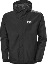 Kurtka męska Helly Hansen Seven czarna r. L. Czarne kurtki męskie Helly Hansen, l, bez wzorów, bez kaptura. Za 579.99 zł.