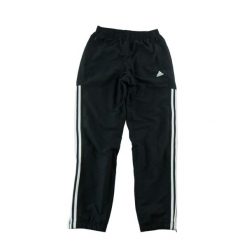 Second life - Spodnie dresowe męskie Adidas Performance 3-Stripes - Jak nowy. Czarne spodnie sportowe męskie Adidas, m, bez wzorów, z dresówki, do biegania. Za 106.46 zł.