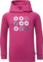 Bluza dziewczęca Loap Dizzy Pink. Czerwone bluzy dla dziewczynek 55PROTEC, bez wzorów, z materiału, bez ramiączek. Za 176.99 zł.