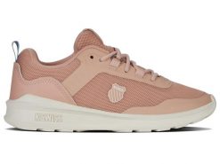 Buty K-Swiss VISTA TRAINER SP CAMEO ROSE/BLUE/SNOW WHITE M (94426-664-M). Brązowe obuwie sportowe damskie K-SWISS, bez wzorów, na fitness i siłownię. Za 139.00 zł.