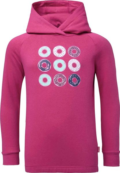 Bluza dziewczęca Loap Dizzy Pink. Czerwone bluzy dla dziewczynek Scarpa, bez wzorów, bez ramiączek. Za 177.99 zł.
