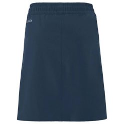 Spódnica damska VAUDE Skomer V. Niebieskie spódnice damskie Vaude, s, bez wzorów, z elastanu, sportowe, dopasowane. Za 389.20 zł.