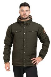 Kurtka puchowa męska Greenland No. 1 Down. Zielone kurtki męskie Fjällräven, m, bez wzorów, z poliesteru, klasyczne, bez kaptura. Za 2,489.99 zł.