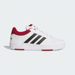 Buty HOOPS CLASSIC. Białe buty sportowe męskie Adidas, z gumy, bez zapięcia, do koszykówki. Za 279.00 zł.