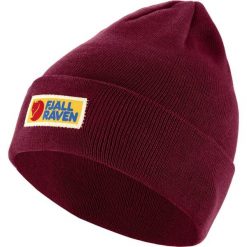 Czapka zimowa Fjallraven Vardag Classic Beanie - bordeaux red. Czerwone czapki i kapelusze męskie Fjällräven, na zimę, bez wzorów, sportowe. Za 140.99 zł.