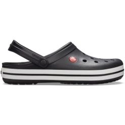 Chodaki Crocs Crocband. Białe skarpety damskie Crocs, bez wzorów, z materiału. Za 231.00 zł.