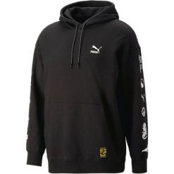 Bluza z kapturem Puma X Staple Graphic Hoodie Tr, Mężczyźni. Czarne bluzy męskie Puma, m, bez wzorów, z bawełny, z kapturem. Za 390.00 zł.