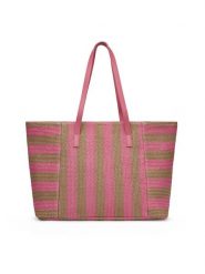 JENNY Torebka JNY-M-022-07 Różowy. Czerwone torebki do ręki damskie Jenny, bez wzorów, z syntetyku, bez dodatków. Za 129.99 zł.