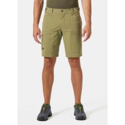 Szorty Helly Hansen Verglas Tur. Zielone krótkie spodenki sportowe męskie Helly Hansen, bez wzorów, trekkingowe. Za 468.00 zł.