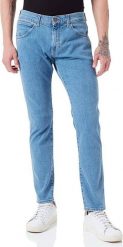 WRANGLER BRYSON MĘSKIE SPODNIE JEANSOWE MID RUN W14XKT30F 112145817. Spodnie materiałowe męskie Wrangler, l, bez wzorów, z jeansu. Za 229.99 zł.