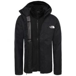 Kurtka turystyczna 3w1 męska The North Face M Quest Triclimate Jacket. Czarne kurtki męskie The North Face, m, bez wzorów, sportowe, bez kaptura. Za 873.00 zł.