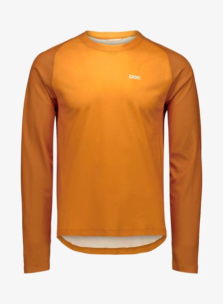 Bluza rowerowa męska POC Motion Air L/S Jersey. Brązowe bluzy męskie POC, l, bez wzorów, z jersey, bez kaptura. Za 291.49 zł.