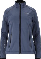 Damska kurtka softshellowa Endurance Zora XCS. Niebieskie kurtki damskie Endurance, bez wzorów, z materiału, bez kaptura. Za 259.50 zł.