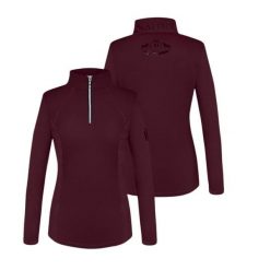 Bluzka techniczna do jazdy konnej JD ATTACK Cecile z długim rękawem. Czarne bluzki damskie JD ATTACK, l, bez wzorów, bez kołnierzyka, bez ramiączek. Za 199.00 zł.