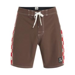 Spodenki boardshort dla Mężczyzn ORIGINAL ARCH 18". Brązowe szorty męskie Quiksilver, l, bez wzorów, z elastanu. Za 319.99 zł.