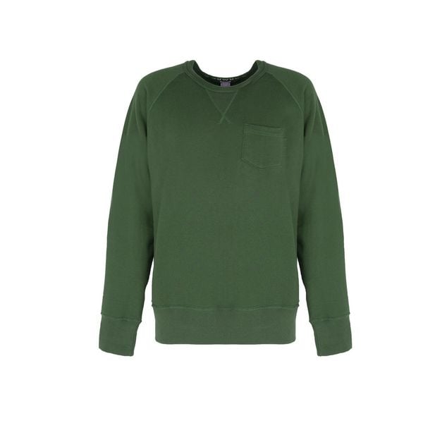 Bluza trekking męska. Zielone bluzy męskie Champion, m, bez wzorów, z bawełny, bez kaptura. Za 219.00 zł.