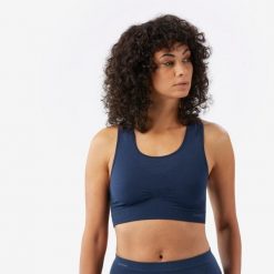 Stanik SImond MT500 merino. Niebieskie biustonosze SIMOND, bez wzorów, z elastanu. Za 149.99 zł.