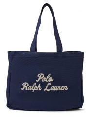 Polo Ralph Lauren shopper Kobiety Bawełna niebieski, ONE SIZE. Niebieskie torebki shopper damskie Polo Ralph Lauren, bez wzorów, z bawełny, klasyczne, bez dodatków. Za 379.95 zł.