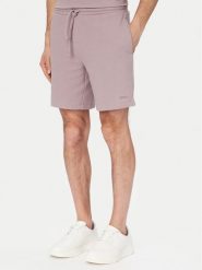 HUGO Szorty sportowe Austin 50532023 Różowy jasny Regular Fit. Czerwone krótkie spodenki sportowe męskie Hugo, m, bez wzorów, z bawełny. Za 229.99 zł.