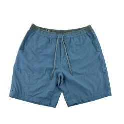 Second life - Spodenki męskie Columbia niebieskie - Stan dobry. Niebieskie krótkie spodenki sportowe męskie Columbia, l, bez wzorów, z tkaniny. Za 63.86 zł.