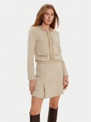 Marciano Guess Kardigan 4BGN0 87186A Beżowy Regular Fit. Brązowe kardigany damskie Marciano Guess, z aplikacjami, z syntetyku, bez kołnierzyka, bez ramiączek, bez kaptura. Za 1,499.00 zł.