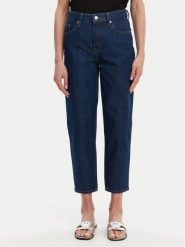 Tommy Hilfiger Jeansy WW0WW45417 Granatowy Tapered Fit. Niebieskie jeansy damskie Tommy Hilfiger. Za 239.99 zł.