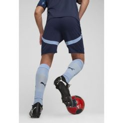 Szorty Puma RBS. Niebieskie krótkie spodenki sportowe męskie Puma, m, bez wzorów, do piłki nożnej. Za 237.50 zł.