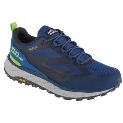 Buty trekkingowe męskie, Jack Wolfskin Terraventure Texapore Low M. Niebieskie trekkingi męskie Jack Wolfskin, przed kostkę, trekkingowe. Za 641.00 zł.