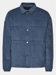 Quiksilver Kurtka koszulowa Tibbermore EQYJK03984 Granatowy Regular Fit. Niebieskie kurtki męskie Quiksilver, l, bez wzorów, z bawełny, bez kaptura. Za 392.99 zł.