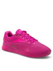 Reebok Buty na siłownię Nano X3 100072102 Różowy. Czerwone obuwie sportowe damskie Reebok, bez wzorów, z materiału, na fitness i siłownię. Za 359.99 zł.