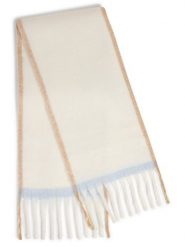 Marie Lund Szalik Kobiety niebieski|brązowy|biały, ONE SIZE. Białe szaliki i chusty damskie Marie Lund, bez wzorów. Za 179.95 zł.
