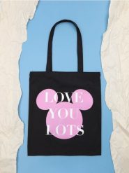 Torebka shopper Myszka Miki - czarny. Czarne torebki shopper damskie Sinsay, bez wzorów, z nadrukiem, bez dodatków. Za 9.99 zł.