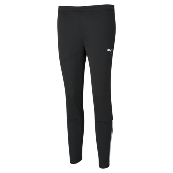 Spodnie damskie Puma Team Liga Training. Białe spodnie sportowe damskie Puma, m, bez wzorów, do piłki nożnej. Za 176.50 zł.